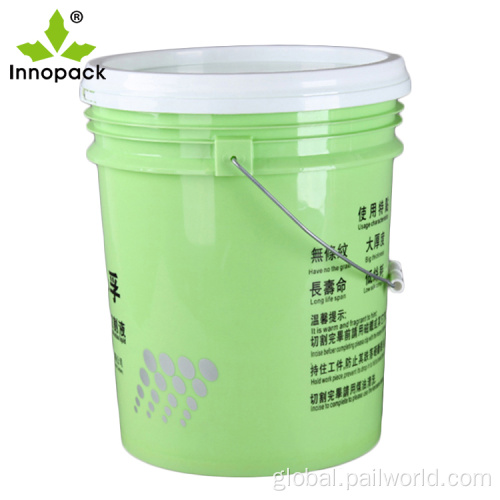 5 Gallon Paint Bucket printed 5 gallon paint plastic bucket with lid Supplier